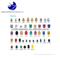 accessoires en gros bouchon de valve de couleur plastique laiton alu